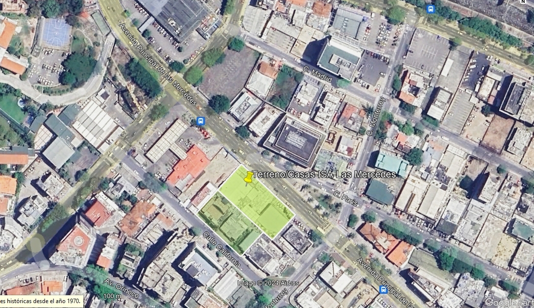 Venta Terreno Las Mercedes. Extraordinario bloque de parcelas con zonificaciones CC2 y V6CT, en la zona comercial más demandada de la capital, oportunidad única.